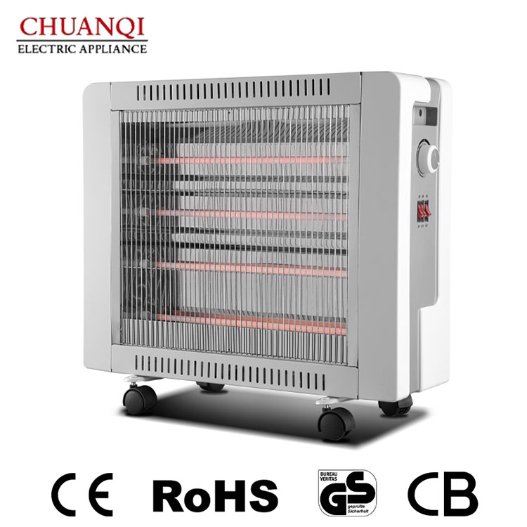 キャスター付き 2400W 5 チューブ石英ヒーターが現代の住宅にとって理想的な暖房ソリューションであるのはなぜですか?